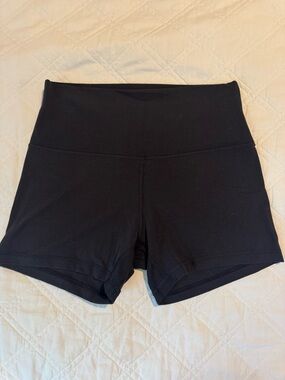 Lululemon Align HR 4” short size 8 in Black